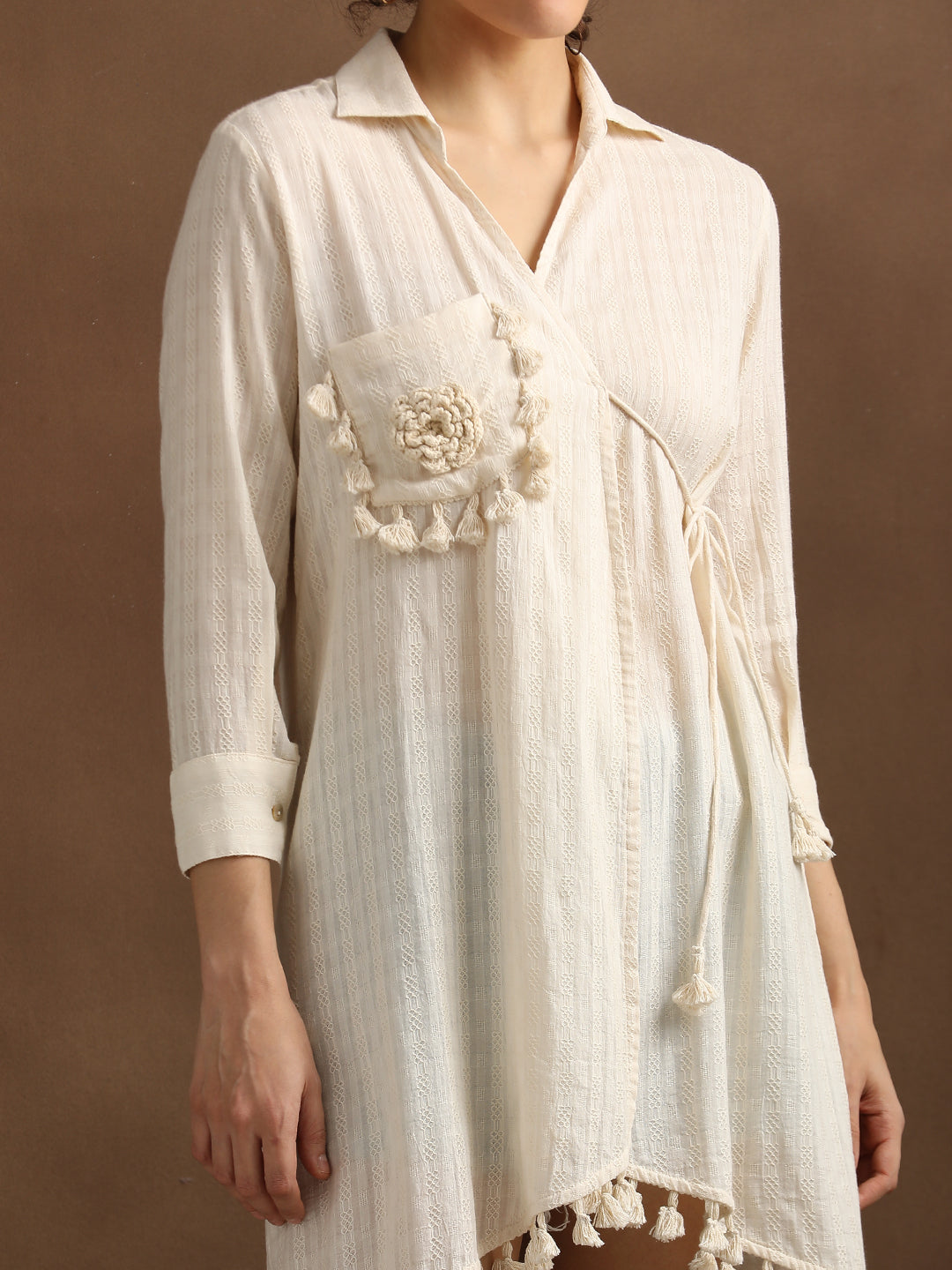 Cotton Dobby Cover Dress